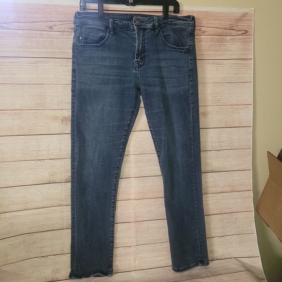 Liverpool Jeans‎ Men's 36x29 Walt Kingston Modern Straight Leg Medium Wash Denim - Picture 1 of 7